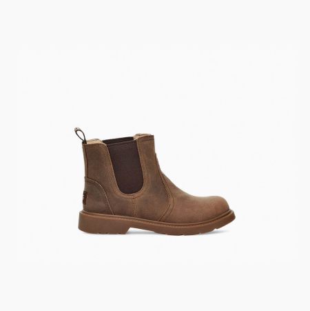 UGG Bolden Weather Brown Chelsea Boots for Toddlers (SXBA47861)